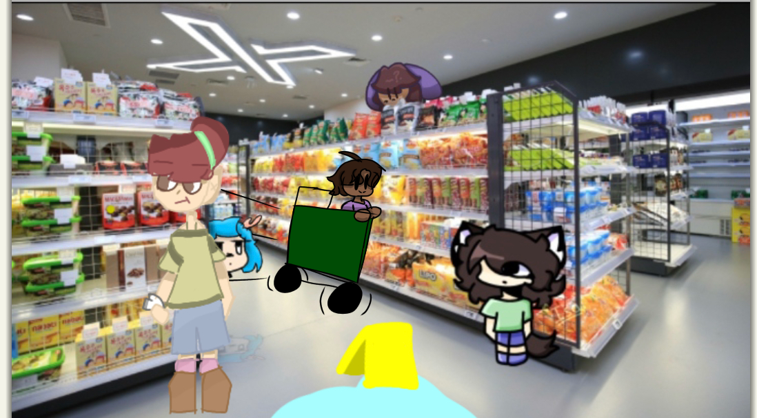 Grocery store Collab - ibisPaint