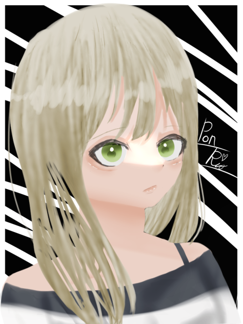 グリザイユ練習