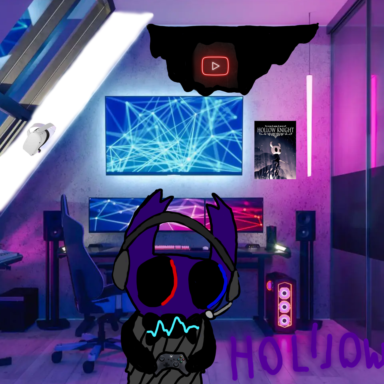 my gaming setup - ibisPaint