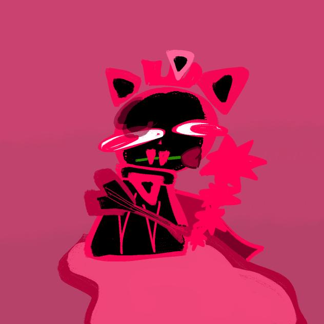 Help diz kat is stuck in my mind - ibisPaint