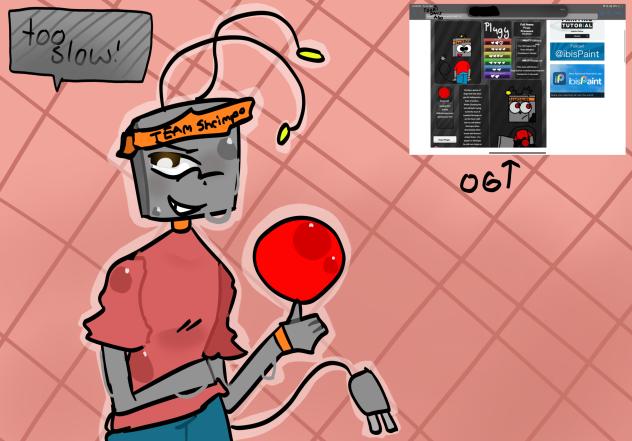 Redrawing ocs! (Dandy’s world part 1)