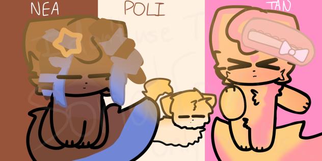 A box of Neapolitan ice cream 🍦🍓🍫🐾