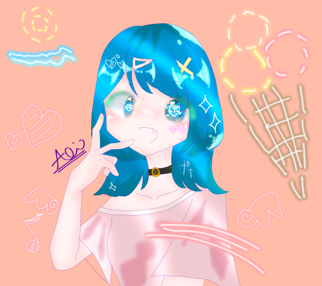 なんか夏っぽくしちゃったよぉ
