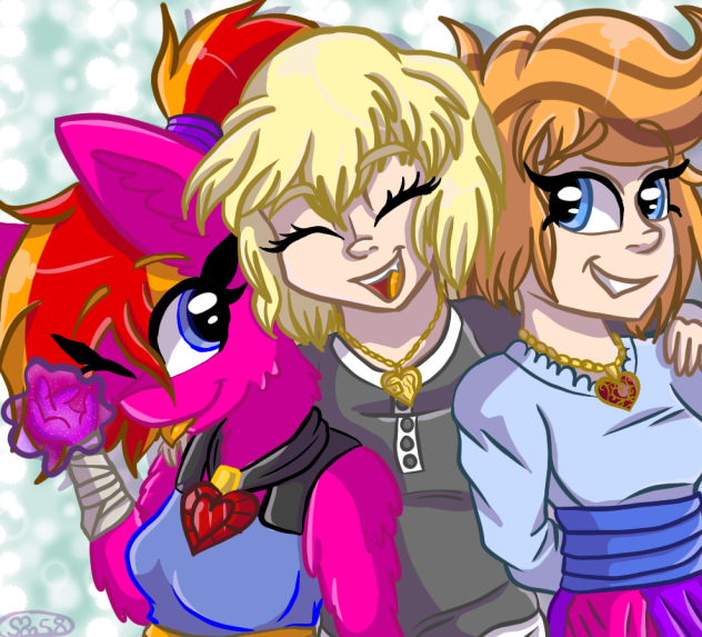 Three OCs I cherish