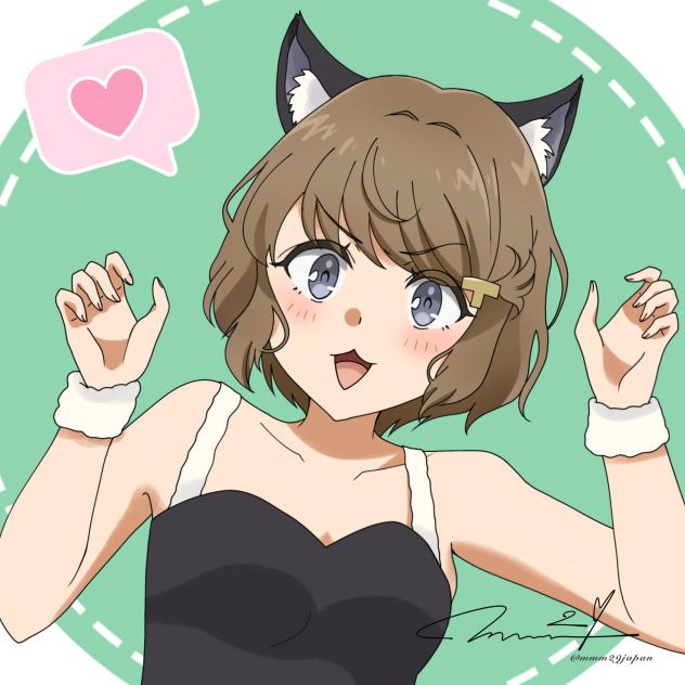 古賀朋絵　猫コス　🎂