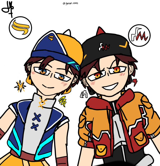 boboiboy gentar and sopan