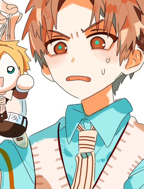 茜は俺を見てどうしたんだろう。　リク絵.