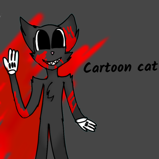 Cartoon cat