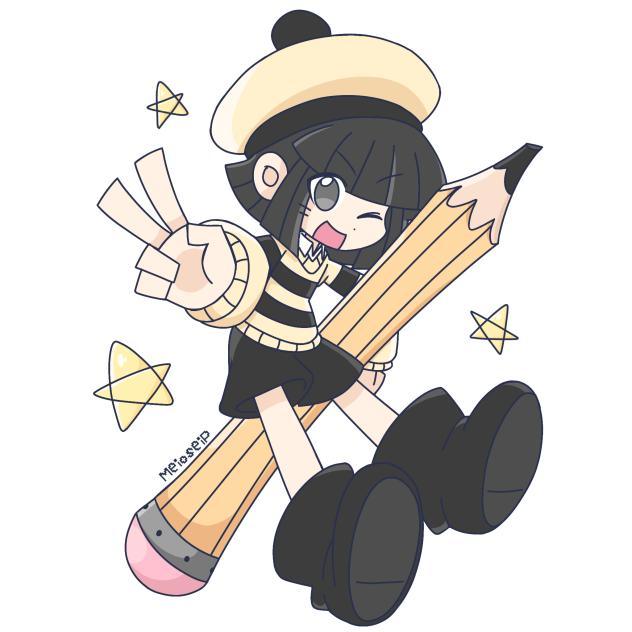 Graphite in Puyo Puyo art style!☆