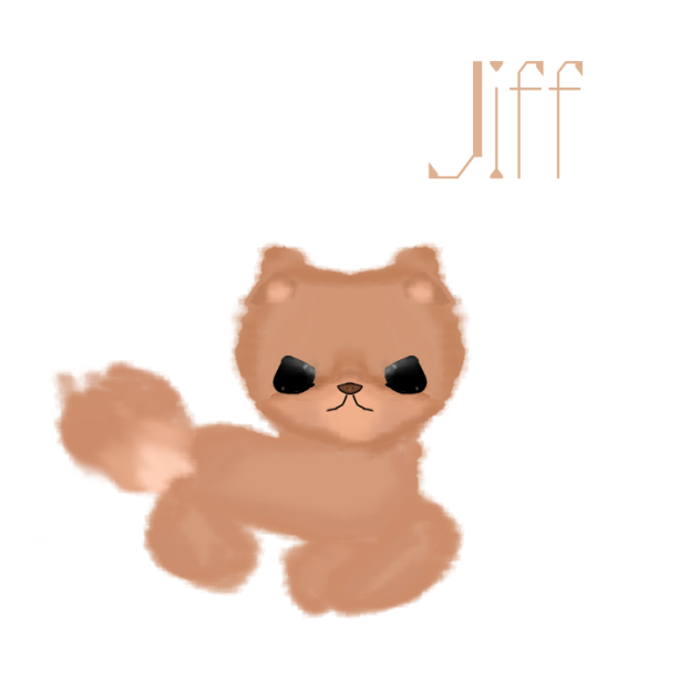 Jiff The Pomerian(Drawing famous dogs) ibisPaint