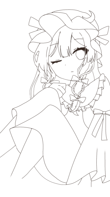 パッチェさん  線画