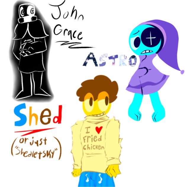 Uhhh idk, My three favorite characters