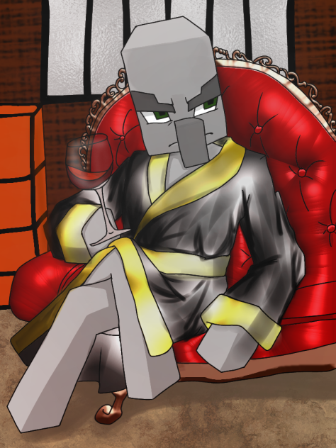 ワインとバスローブ