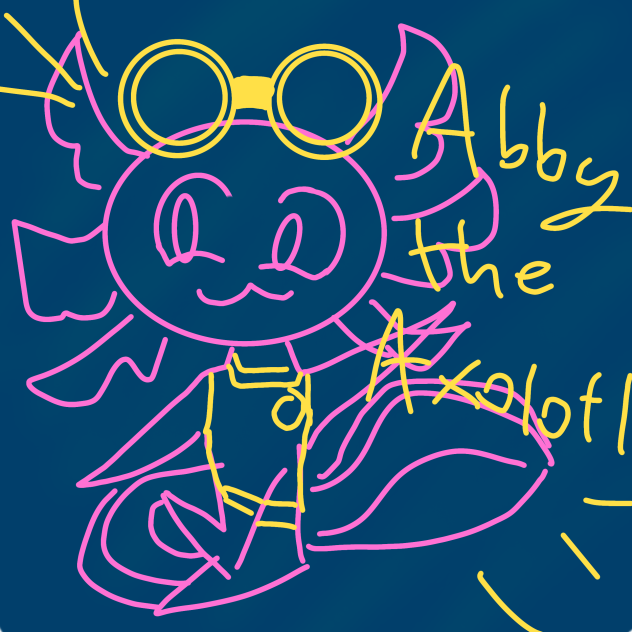 Abby the Axolotl