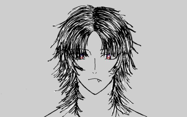 ノートに描いた落書き
