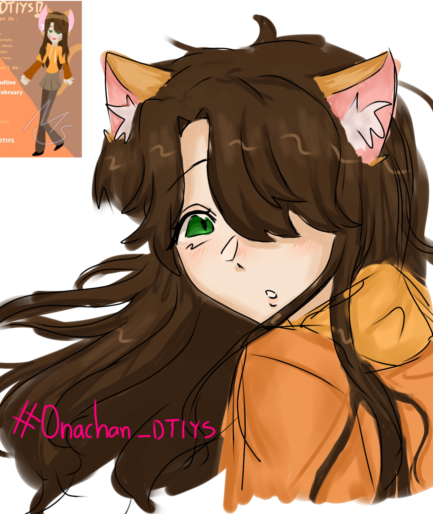 Dtiys Entry 🐱🧡 - ibisPaint