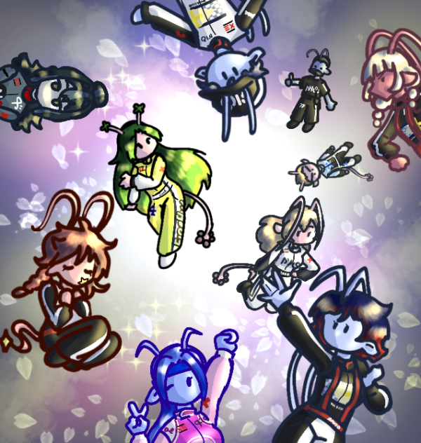 All of the S-RS characters so far