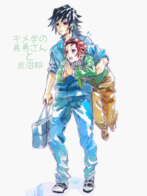 キメ学の義勇さんと炭治郎 - ibisPaint