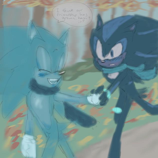 we fell in love, in October.