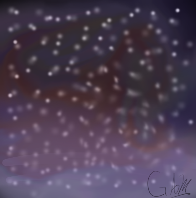 Galaxy Background - ibisPaint