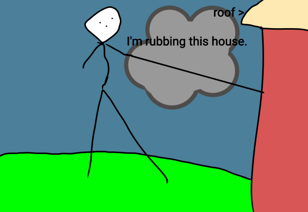 I'm rubbing you of your patience.