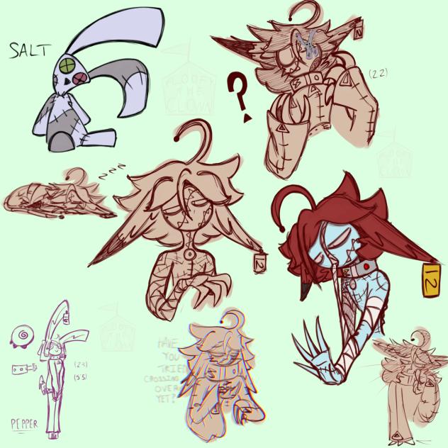 [Tw Body horror, sh] MORE Rat doodles