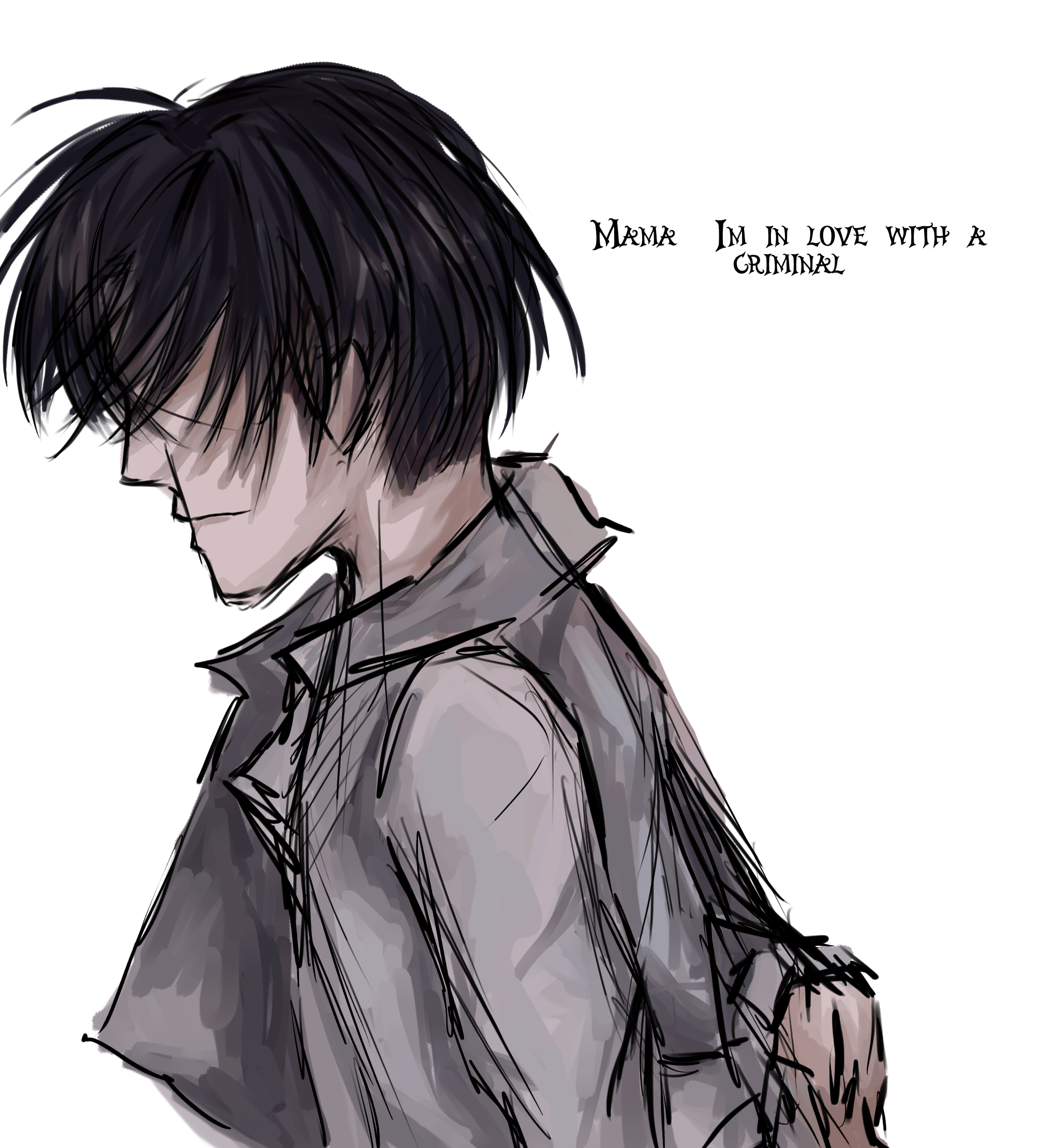 It is ok to be in love with a criminal - ibisPaint