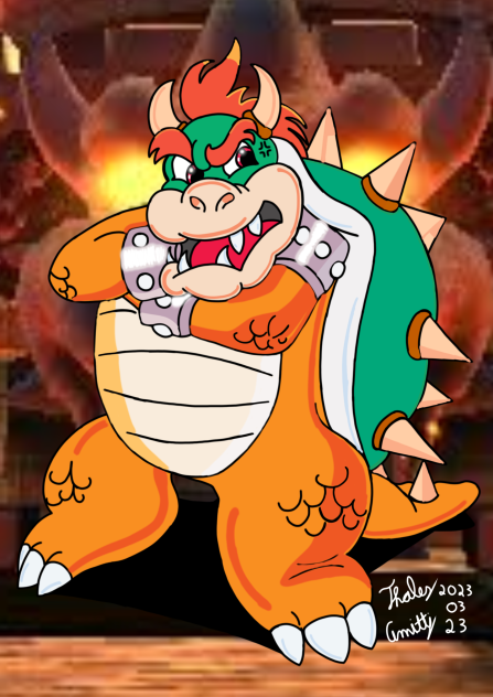 Personagem Bowser