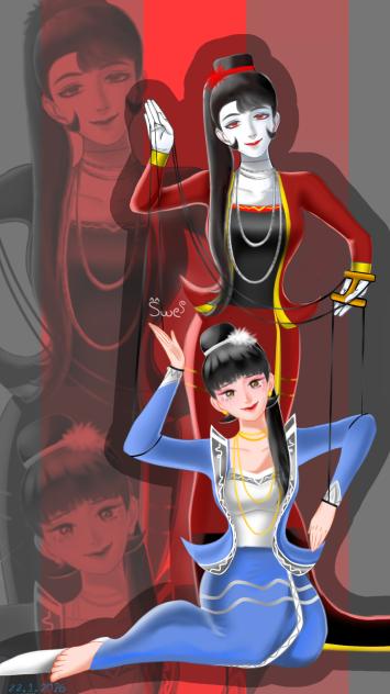 Puppet Strings (ရုပ်သေး ကကြိုး) - ibisPaint