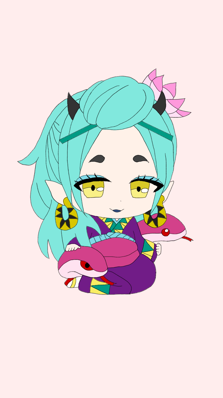 鬼灯の冷徹 お香 Ibispaint