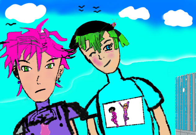 anime drawing - ibisPaint