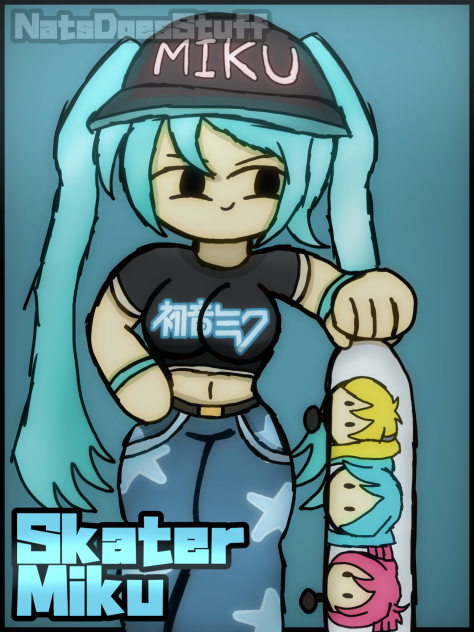 Skater Miku