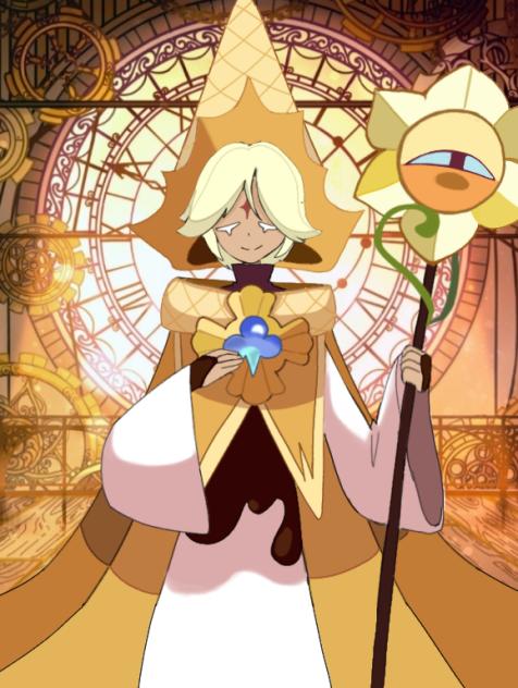 pure vanilla,( cookie run kingdom)