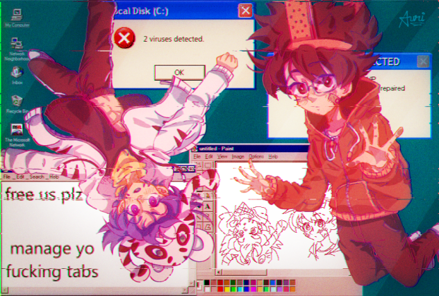 Viruses detected.