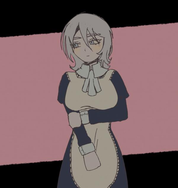 Faust maid outfit doodle
