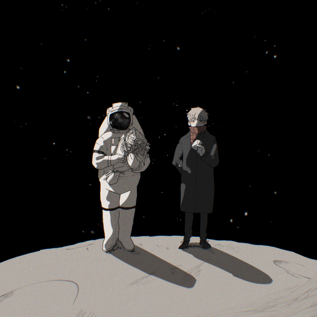 青い星.