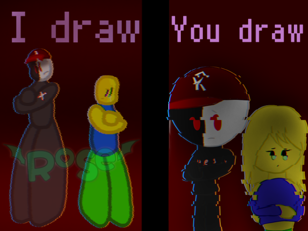Rose’s I draw you draw collab!