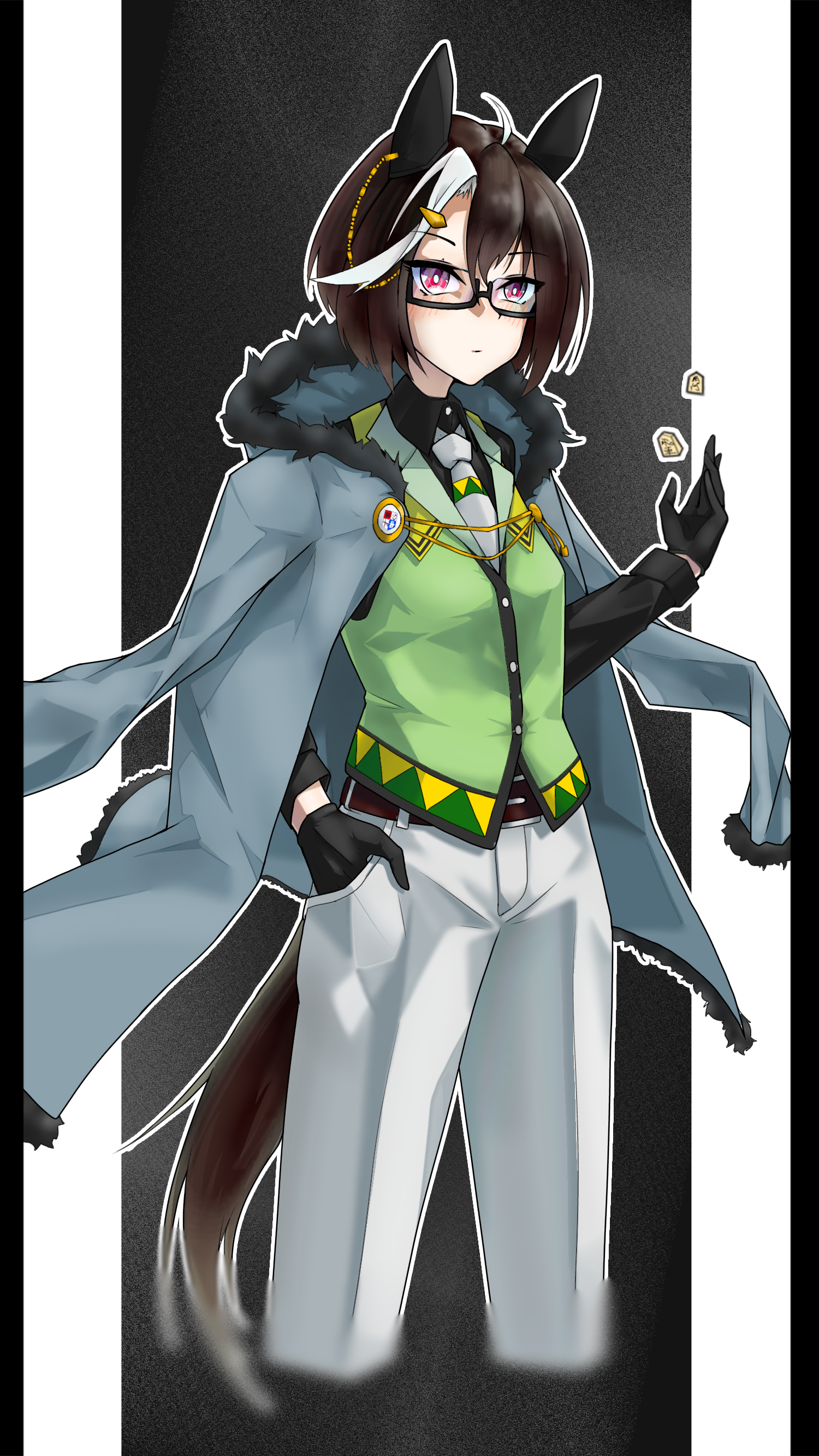 ジブラルタル ウマ娘 手描きイラスト ファンアートリクエストオーダー タイトルホルダー創作 - ibisPaint