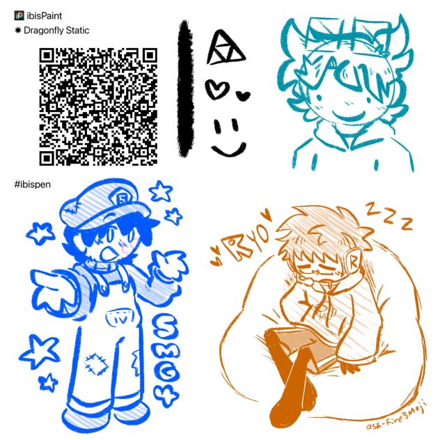 Dragonfly Static brush