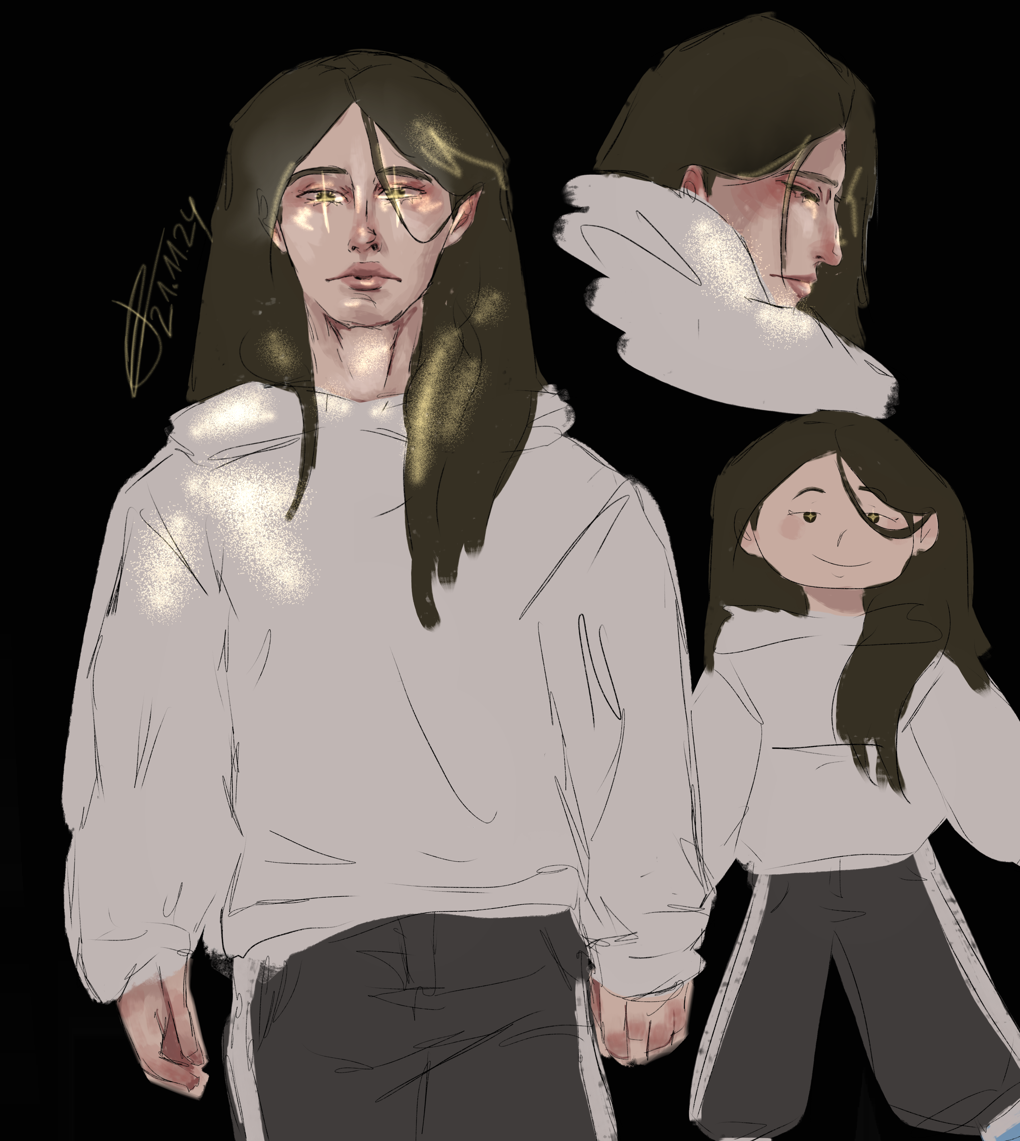 Idk lol new oc maybe maybe not - ibisPaint