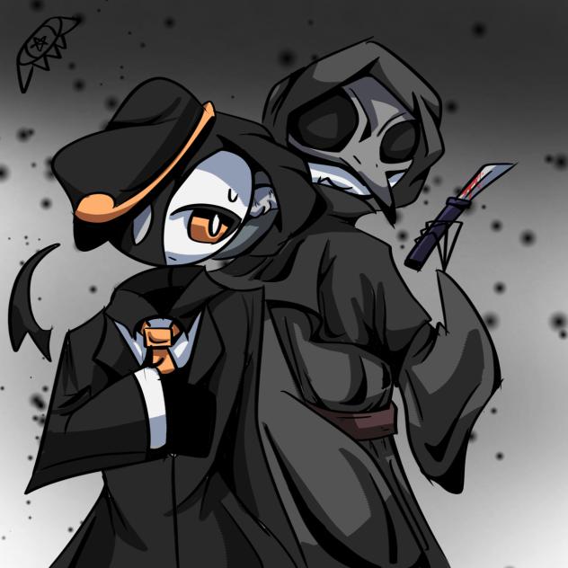白黒(？)