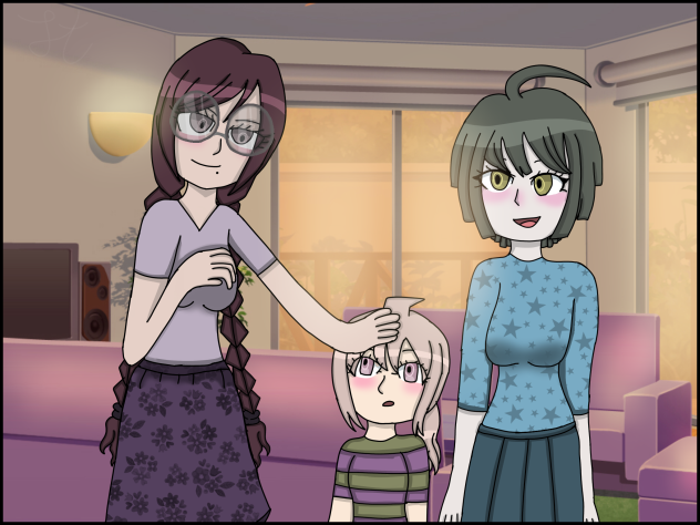 toko&komaru babysiting young machi