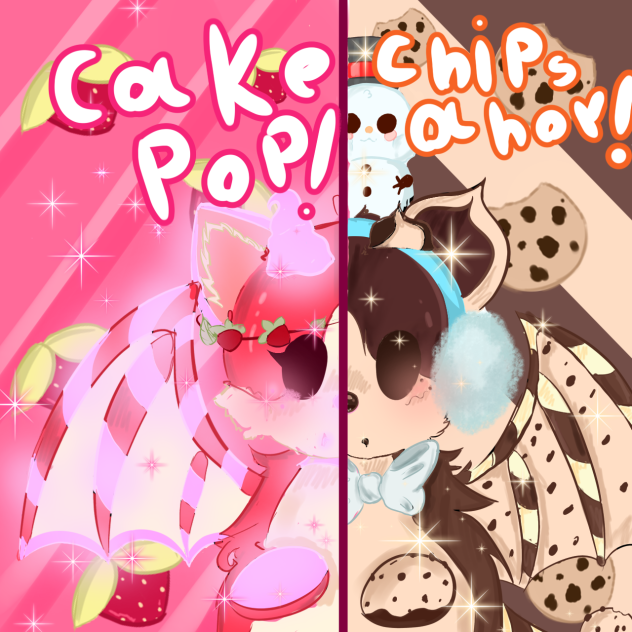 Cake pop and chips ahoy!