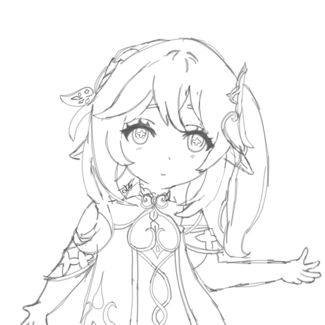 Nahida lineart 🍃