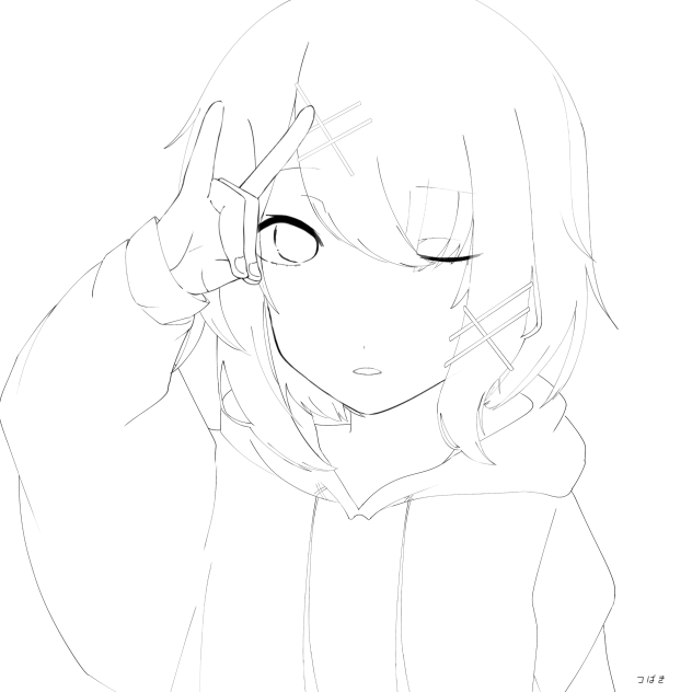 イラスト（線画）