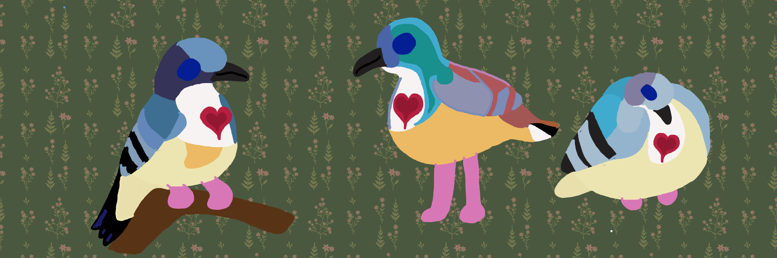 Bleeding Heart Dove - ibisPaint