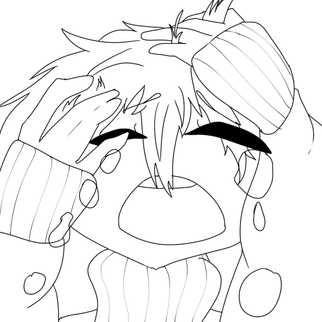 Queen Of Depression Lineart