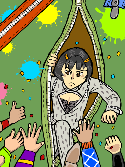 ファスナーとブチャラティ