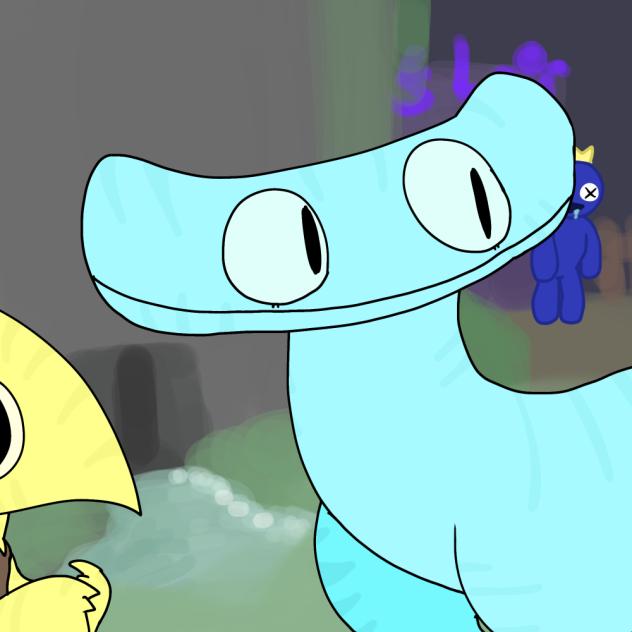 Yellow and cyan