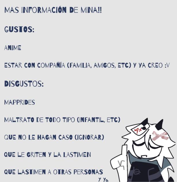 Información de Mina (pt 2)